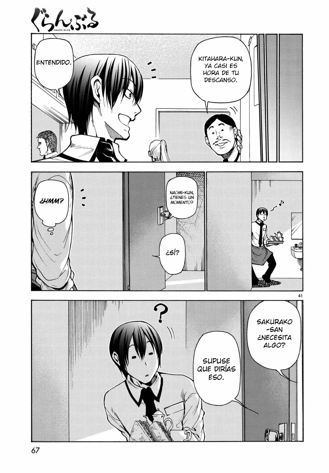 Grand Blue Capítulo 37 - Page 42