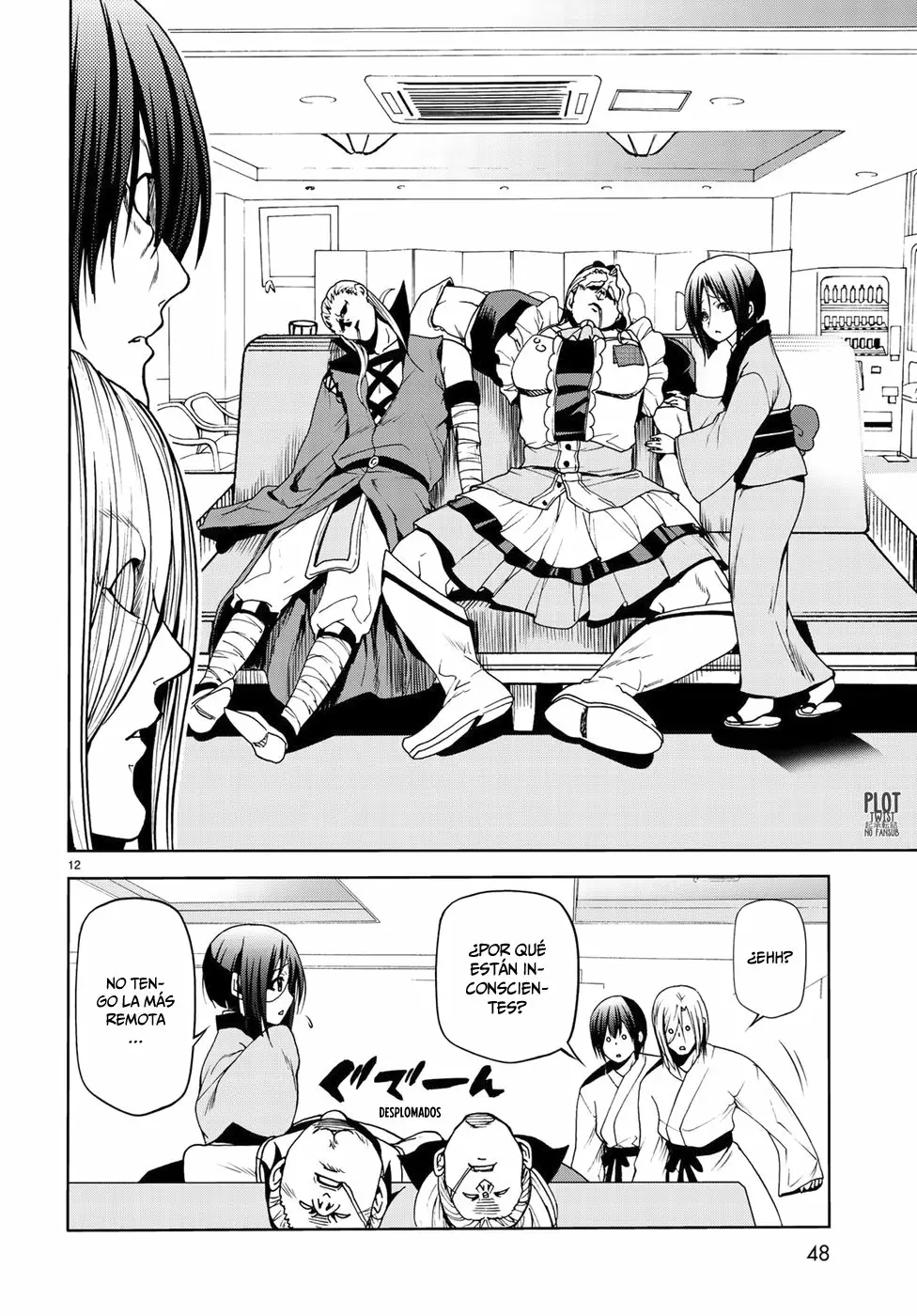 Grand Blue Capítulo 48 - Page 14