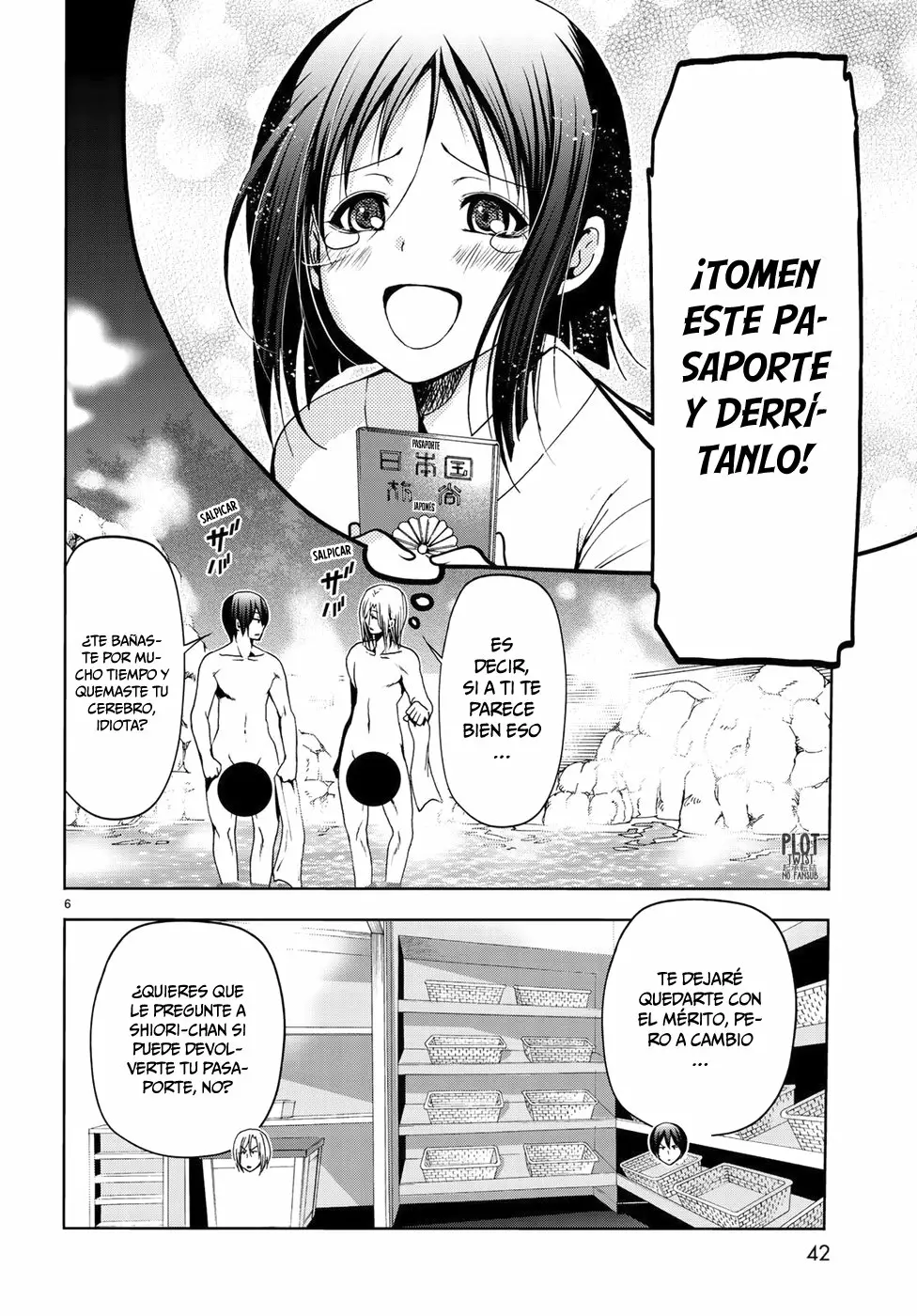 Grand Blue Capítulo 48 - Page 8
