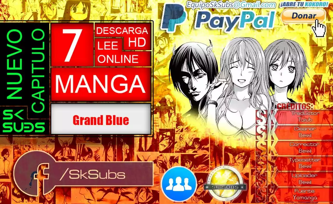 Grand Blue Capítulo 7 - Page 1