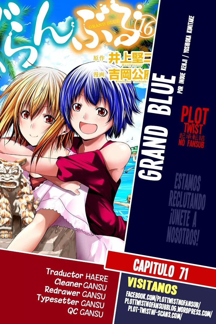 Grand Blue Capítulo 71 - Page 1