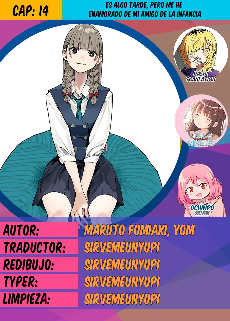 Imasara desu ga, Osananajimi wo Suki ni Natte Shimaimashita Capítulo 14 - Page 1