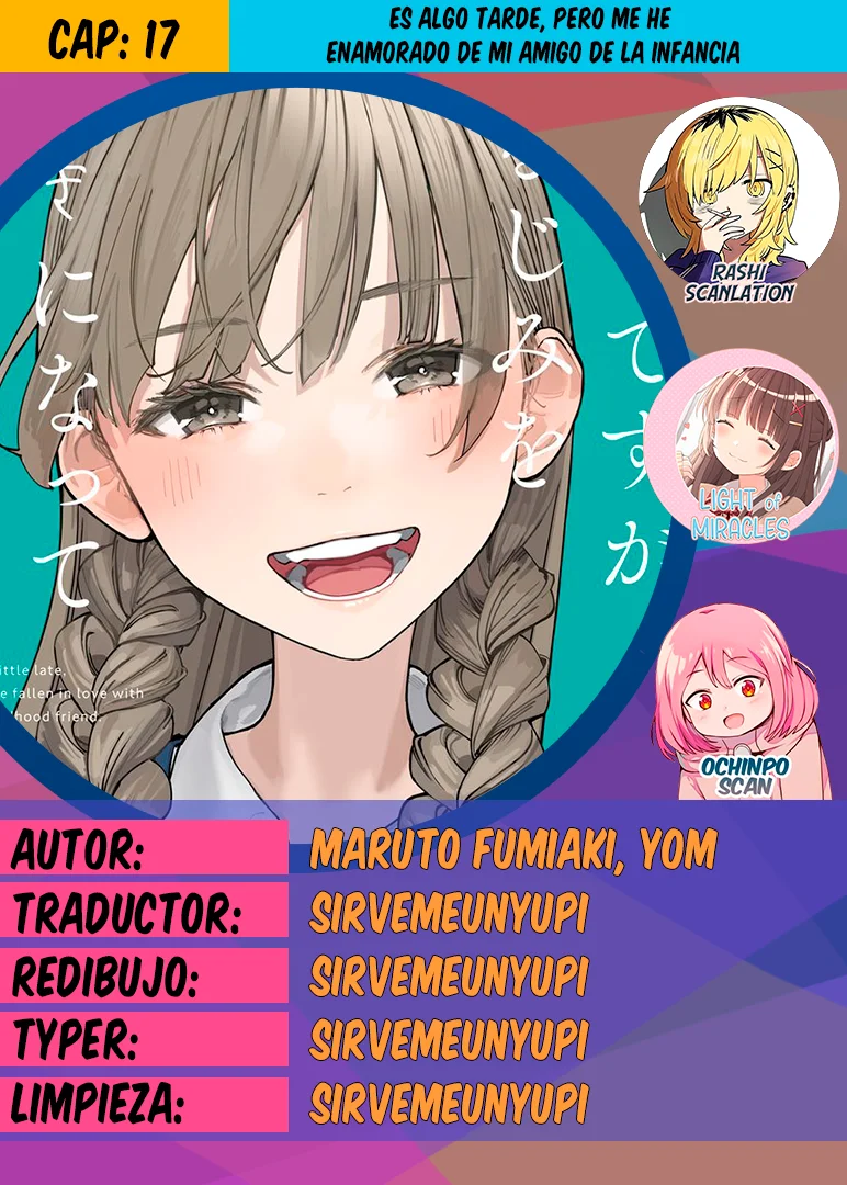 Imasara desu ga, Osananajimi wo Suki ni Natte Shimaimashita Capítulo 17 - Page 1