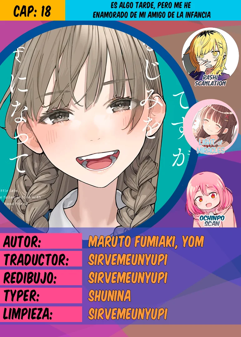 Imasara desu ga, Osananajimi wo Suki ni Natte Shimaimashita Capítulo 18 - Page 1