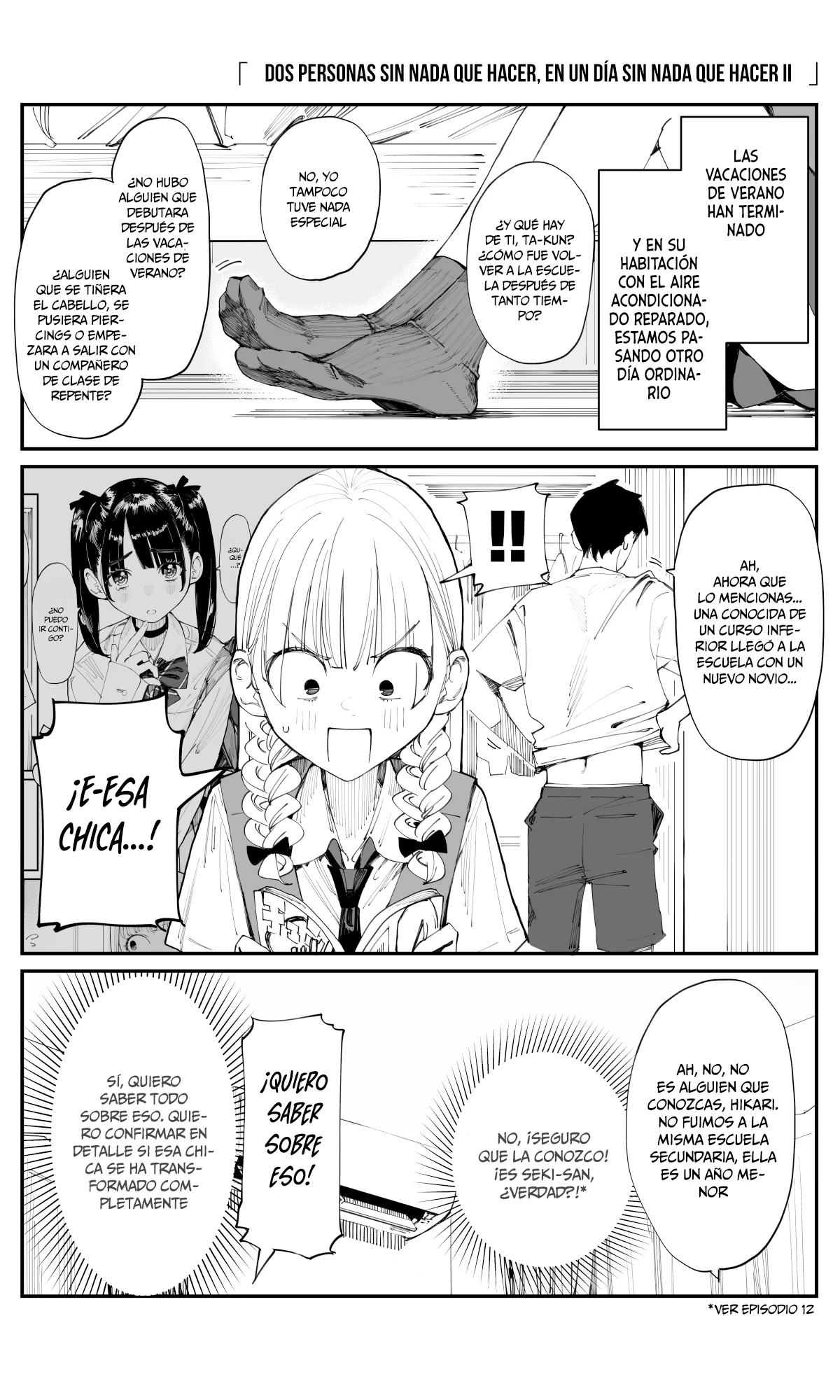 Imasara desu ga, Osananajimi wo Suki ni Natte Shimaimashita Capítulo 18 - Page 3