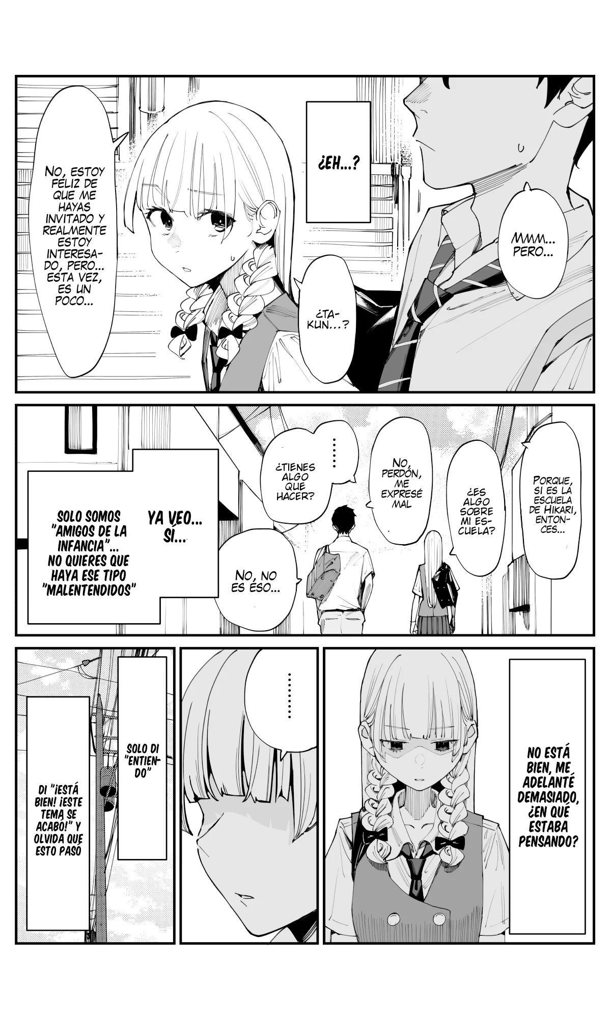 Imasara desu ga, Osananajimi wo Suki ni Natte Shimaimashita Capítulo 19 - Page 4