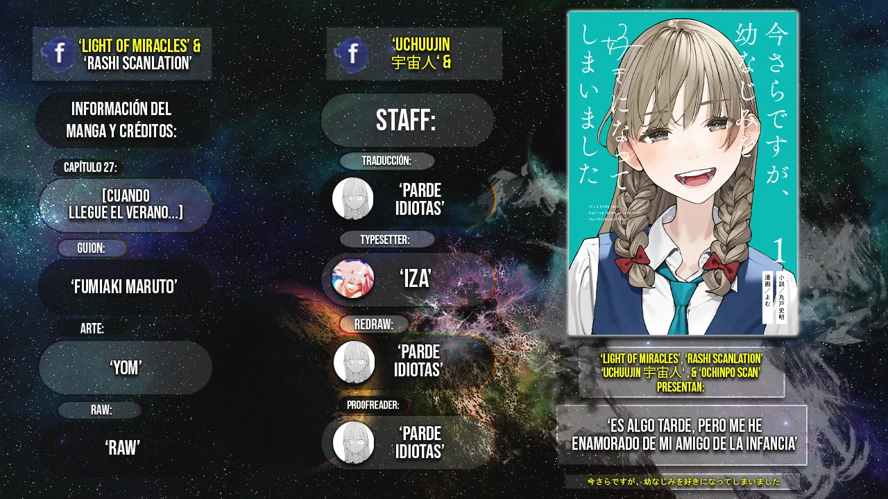 Imasara desu ga, Osananajimi wo Suki ni Natte Shimaimashita Capítulo 27 - Page 2