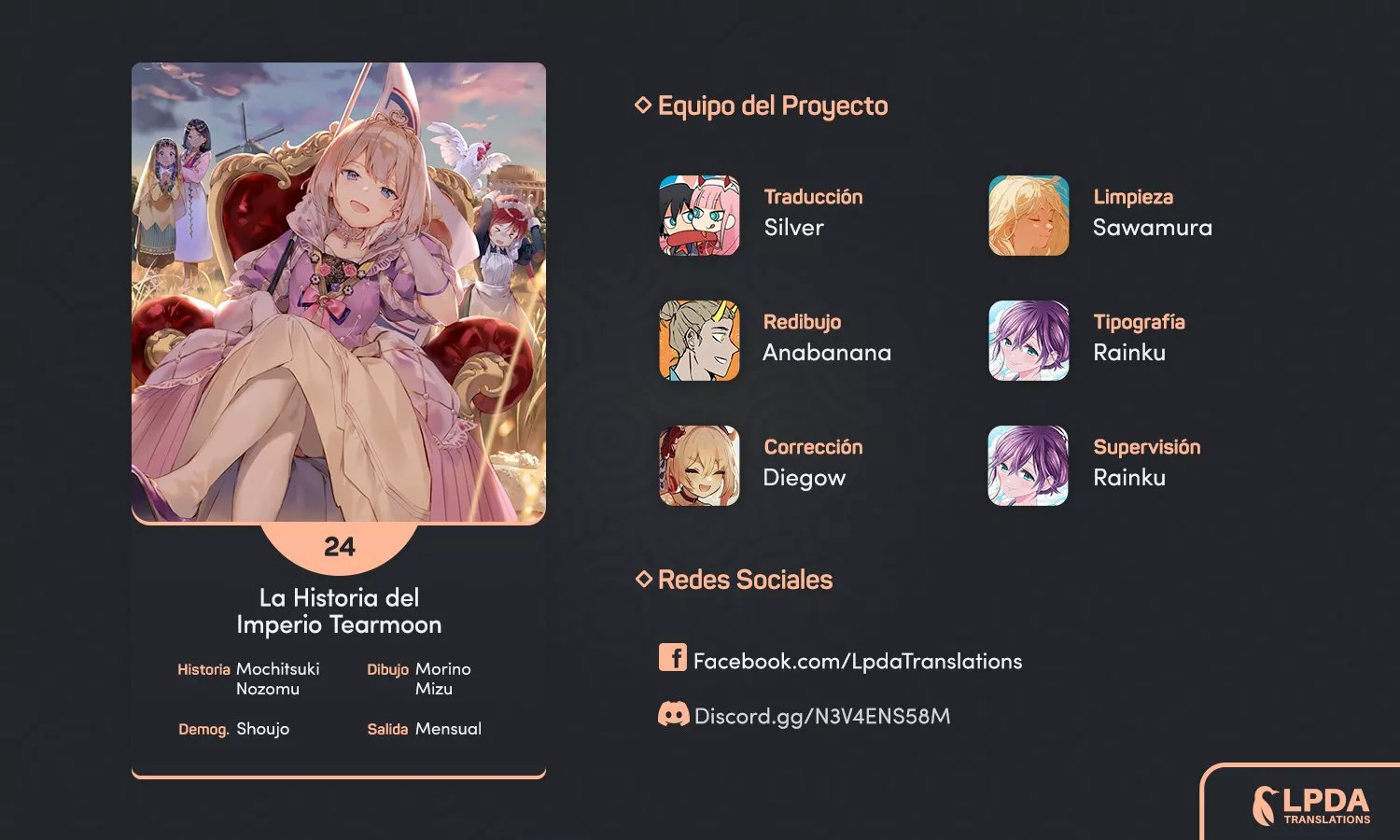 Tearmoon Teikoku Monogatari: Dantoudai kara Hajimaru, Hime no Tensei Gyakuten Story Capítulo 24 - Page 1