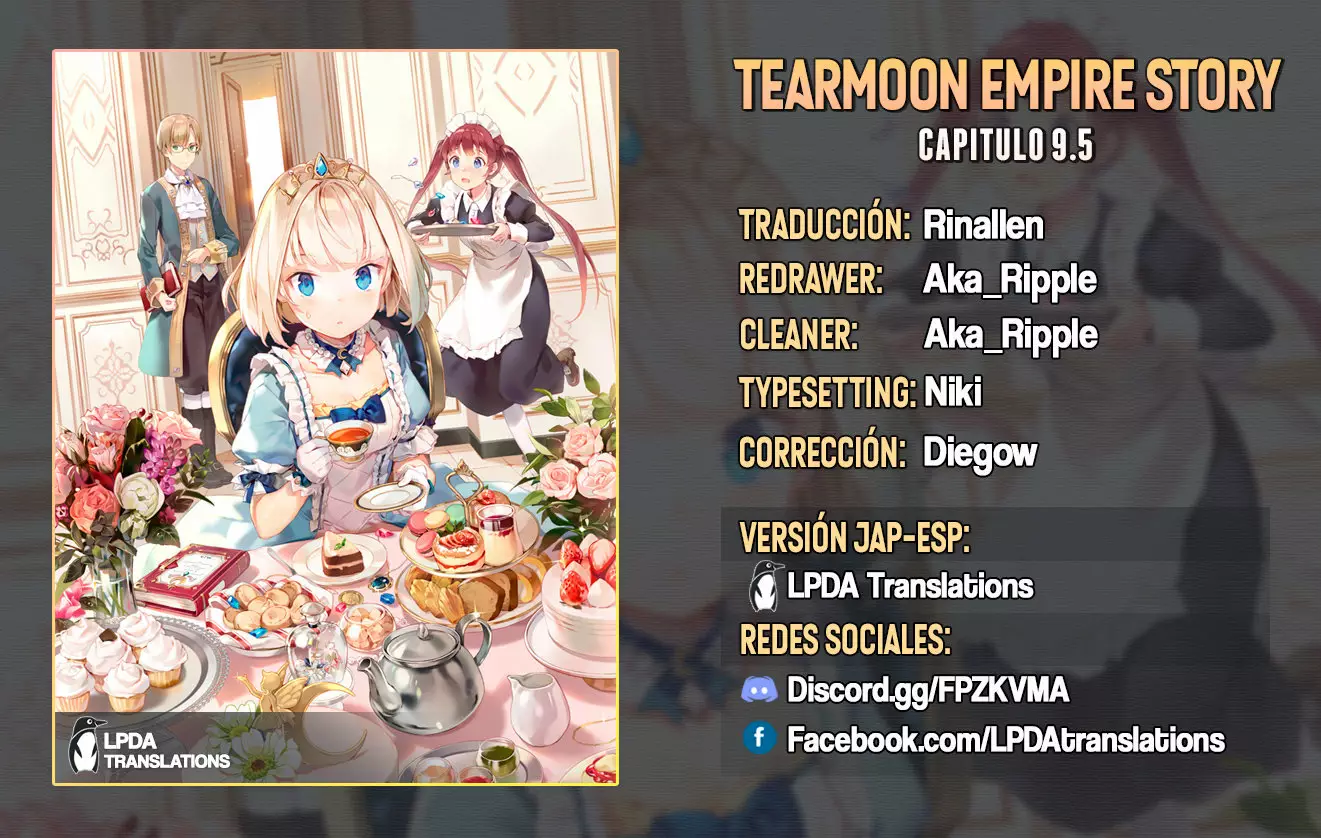 Tearmoon Teikoku Monogatari: Dantoudai kara Hajimaru, Hime no Tensei Gyakuten Story Capítulo 9.5 - Page 1