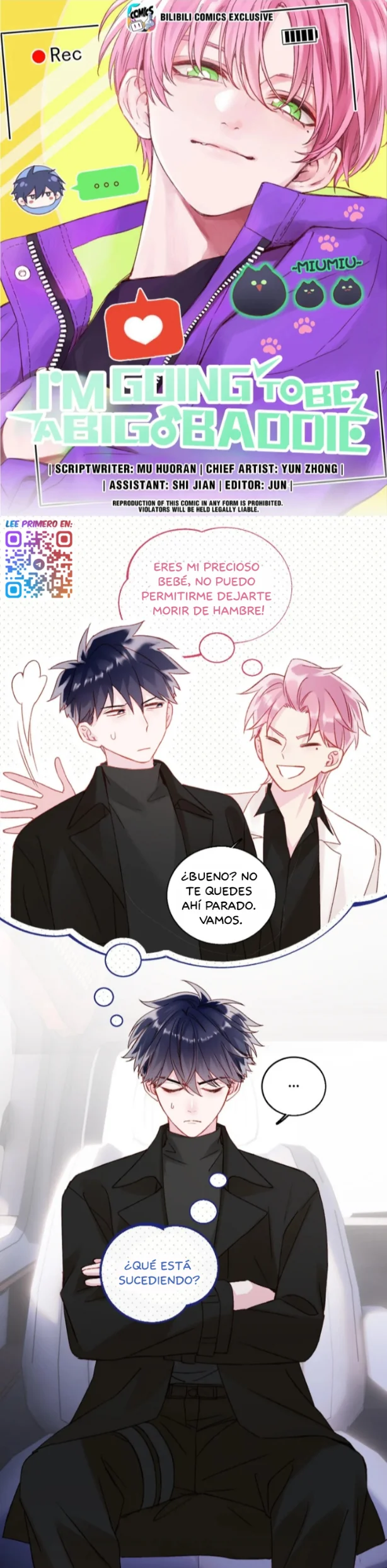 I Want to Be a Big Baddie Capítulo 52 - Page 1