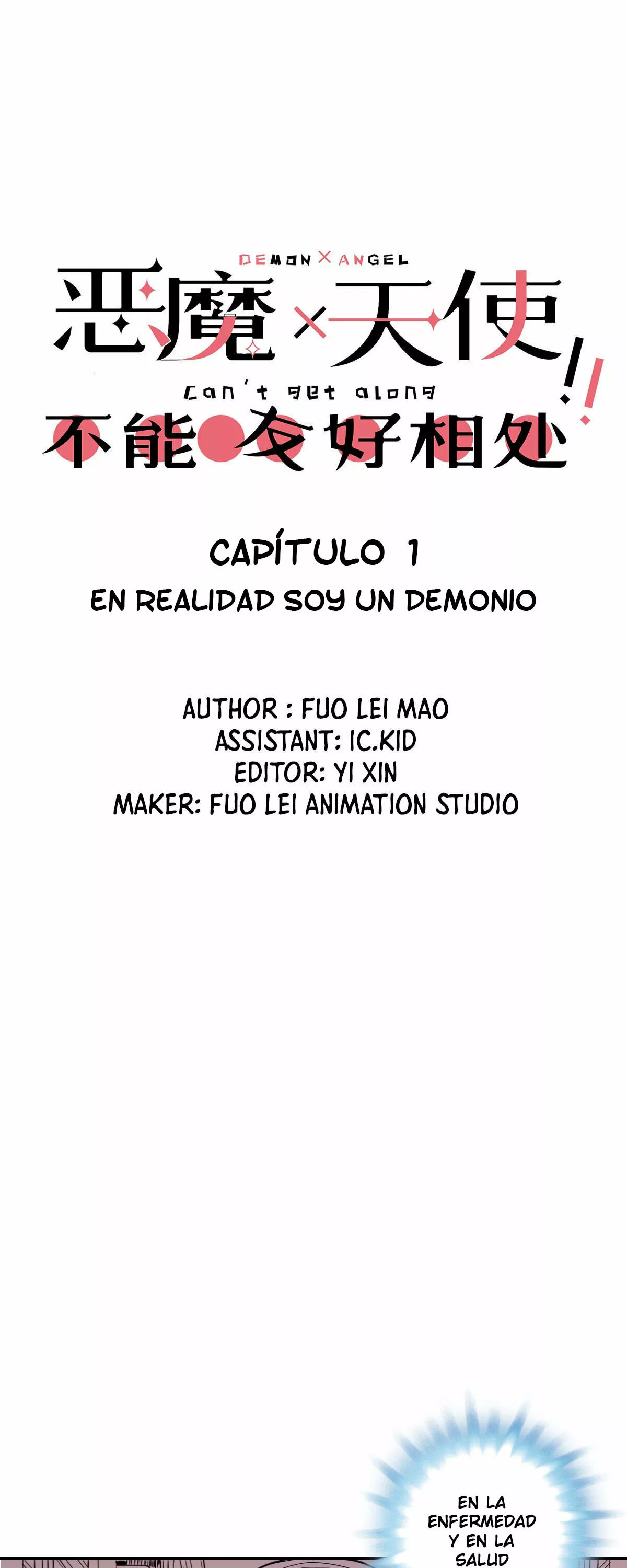 Demon X Angel No Pueden Llevarse Bien Capítulo 1 - Page 2