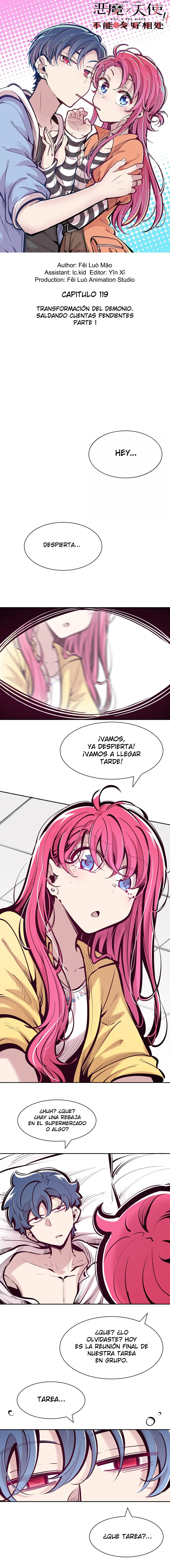 Demon X Angel No Pueden Llevarse Bien Capítulo 119 - Page 1