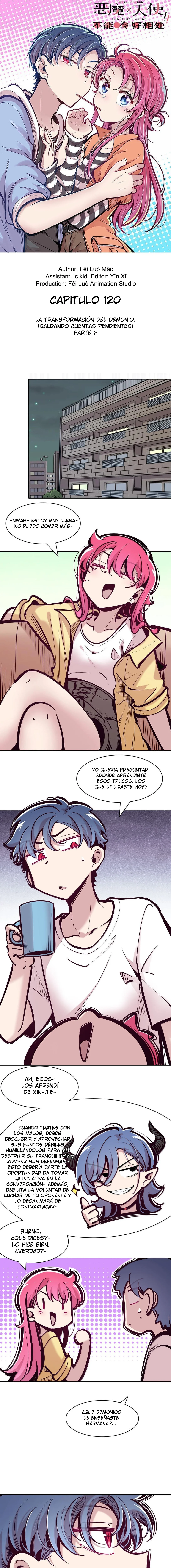 Demon X Angel No Pueden Llevarse Bien Capítulo 120 - Page 1