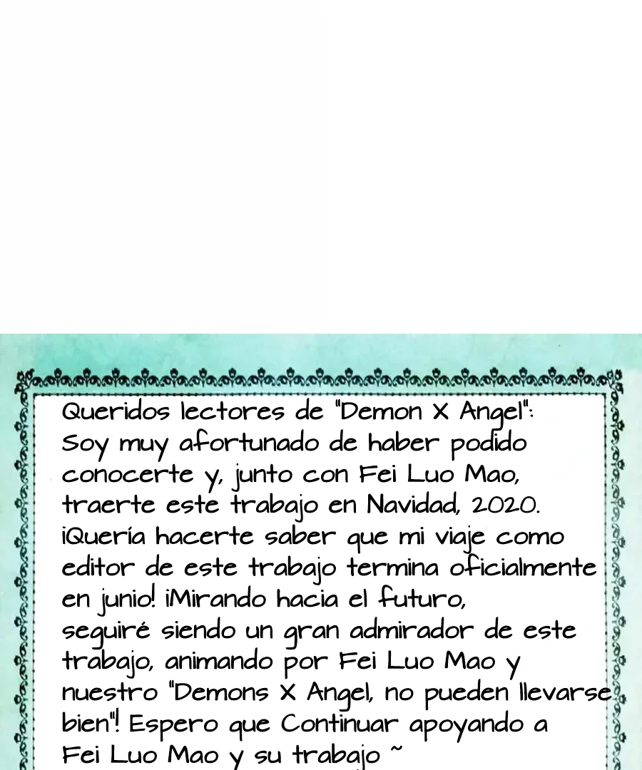 Demon X Angel No Pueden Llevarse Bien Capítulo 131.2 - Page 58