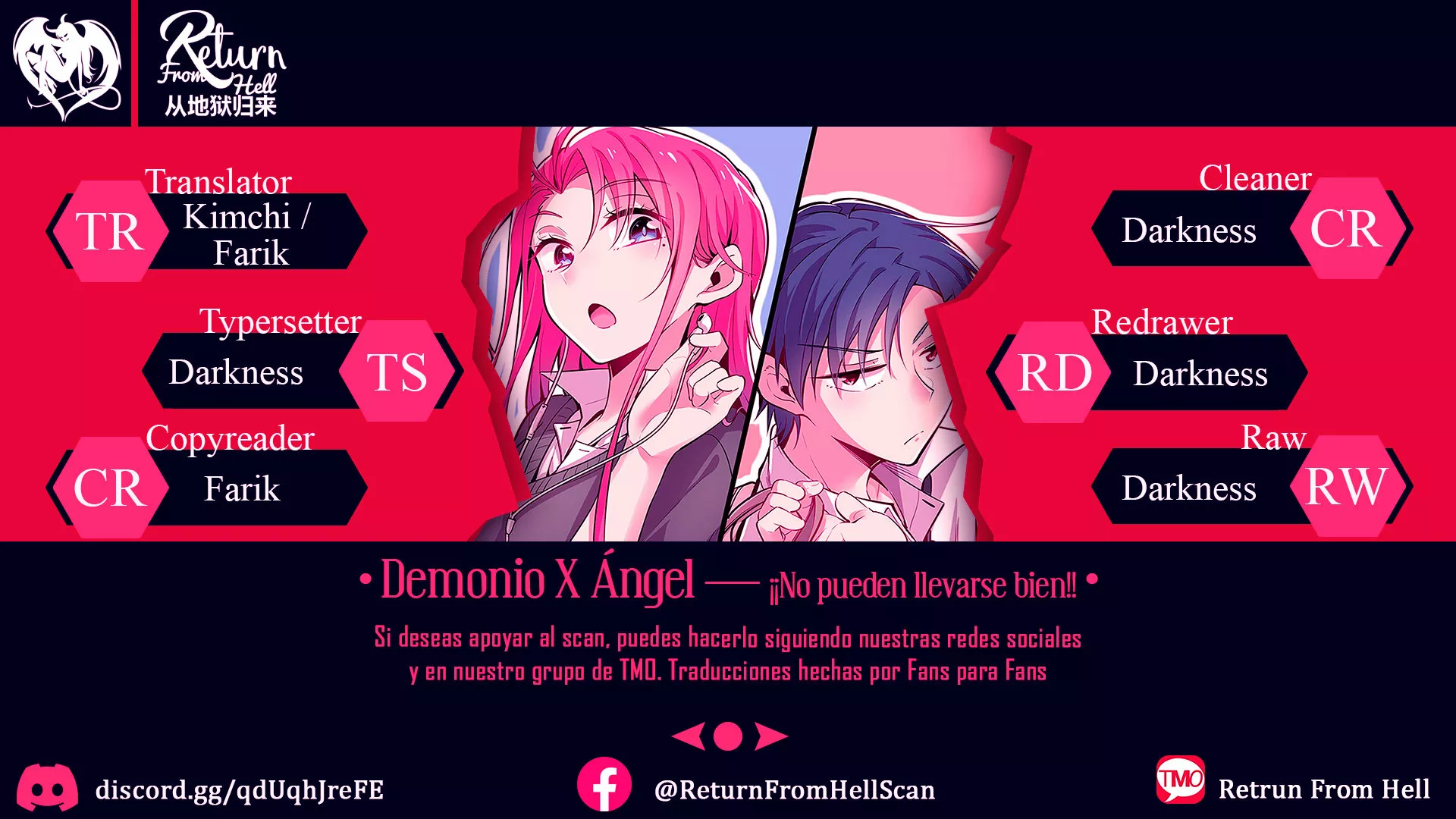 Demon X Angel No Pueden Llevarse Bien Capítulo 18 - Page 1