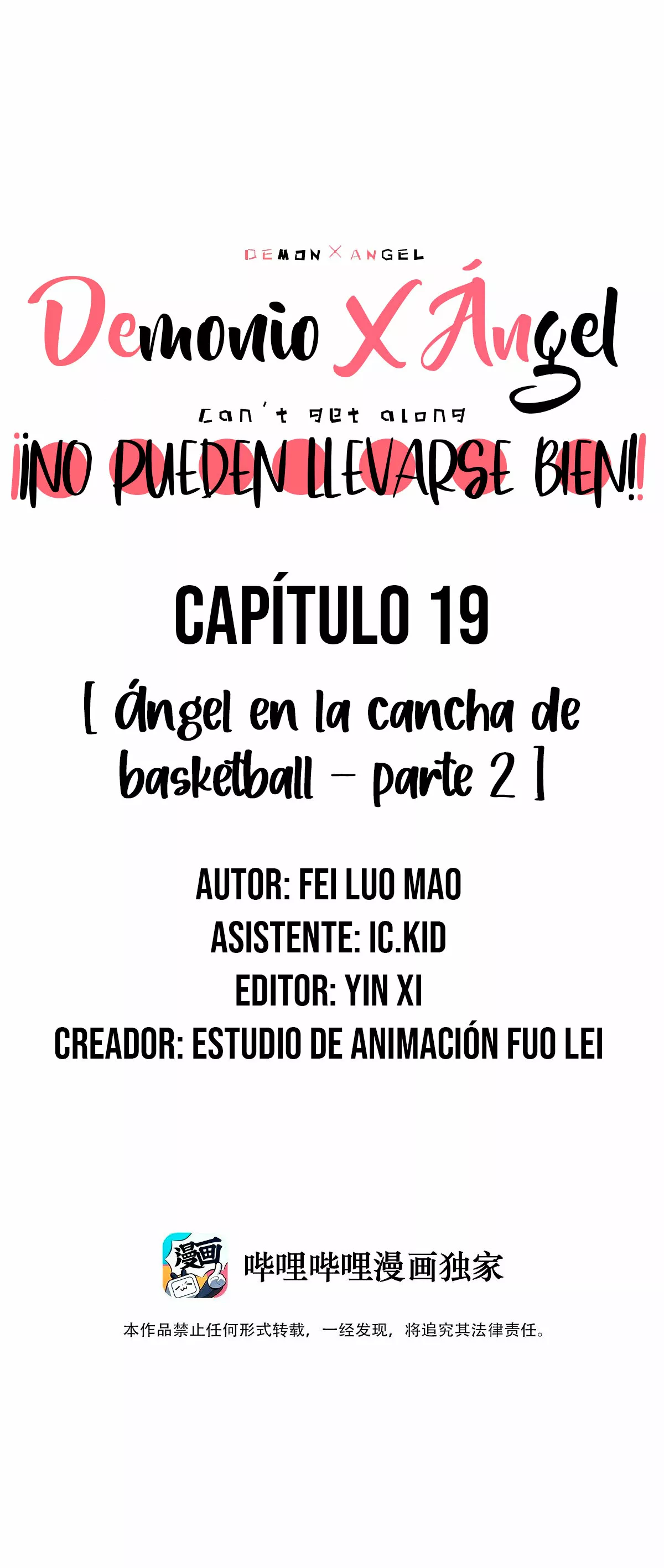 Demon X Angel No Pueden Llevarse Bien Capítulo 19 - Page 3