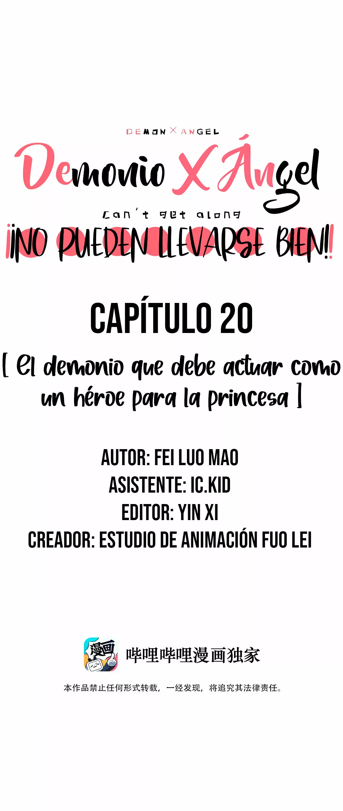 Demon X Angel No Pueden Llevarse Bien Capítulo 20 - Page 3