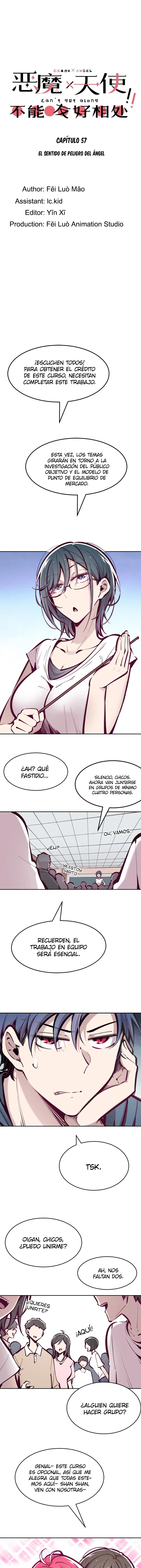 Demon X Angel No Pueden Llevarse Bien Capítulo 57 - Page 2