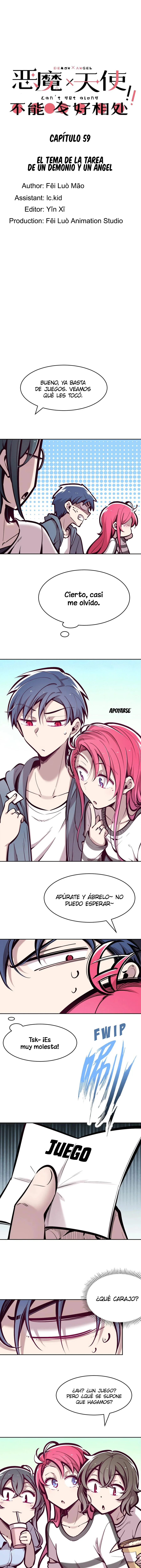 Demon X Angel No Pueden Llevarse Bien Capítulo 59 - Page 2