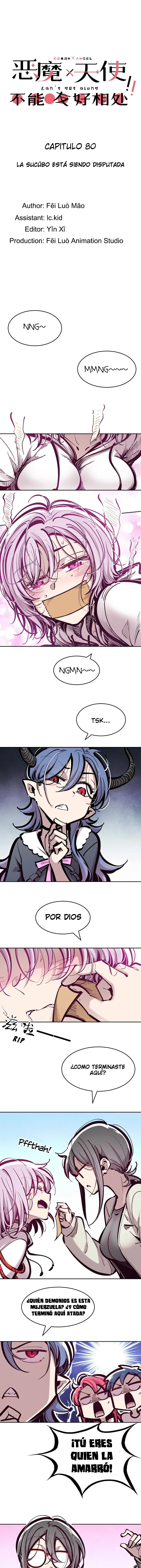 Demon X Angel No Pueden Llevarse Bien Capítulo 80 - Page 1