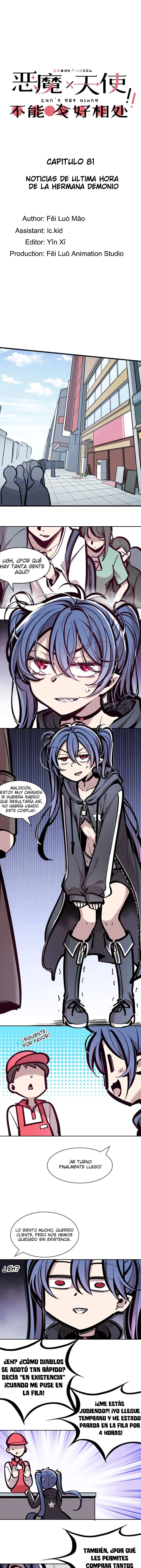 Demon X Angel No Pueden Llevarse Bien Capítulo 81 - Page 1
