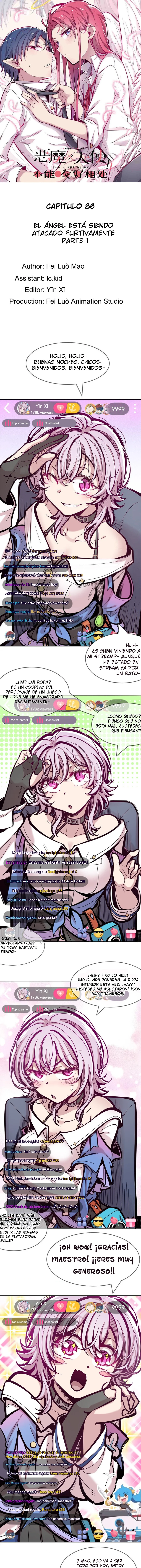 Demon X Angel No Pueden Llevarse Bien Capítulo 86 - Page 1