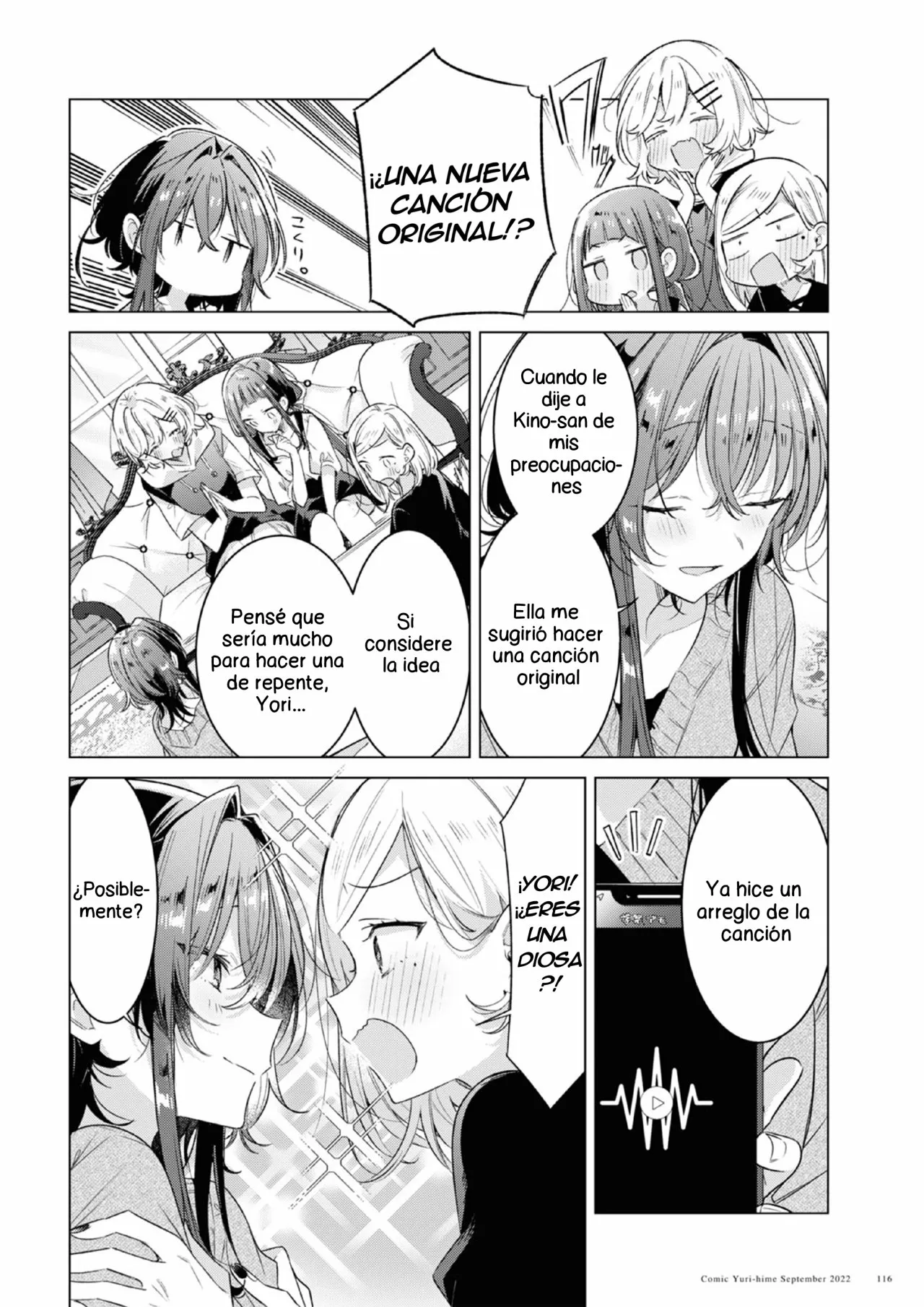 Sasayaku You ni Koi wo Utau Capítulo 33 - Page 10