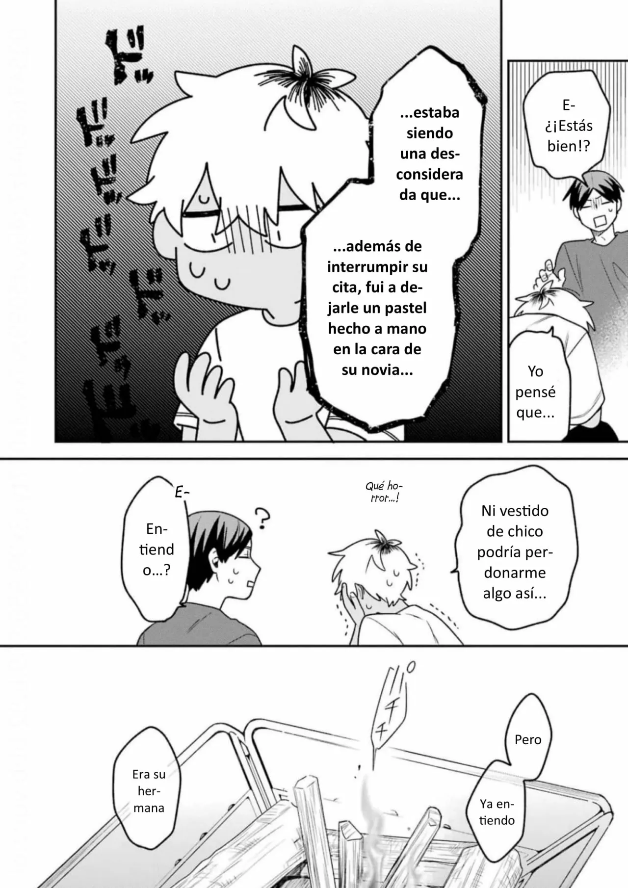 Gōkon ni ittara onna ga inakatta hanashi Capítulo 20 - Page 14