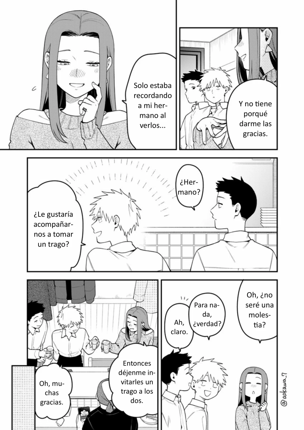 Gōkon ni ittara onna ga inakatta hanashi Capítulo 70 - Page 15