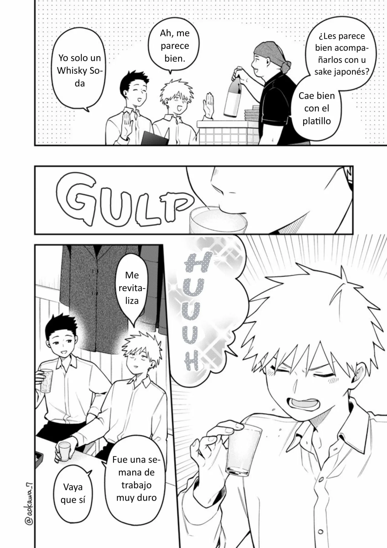Gōkon ni ittara onna ga inakatta hanashi Capítulo 70 - Page 6