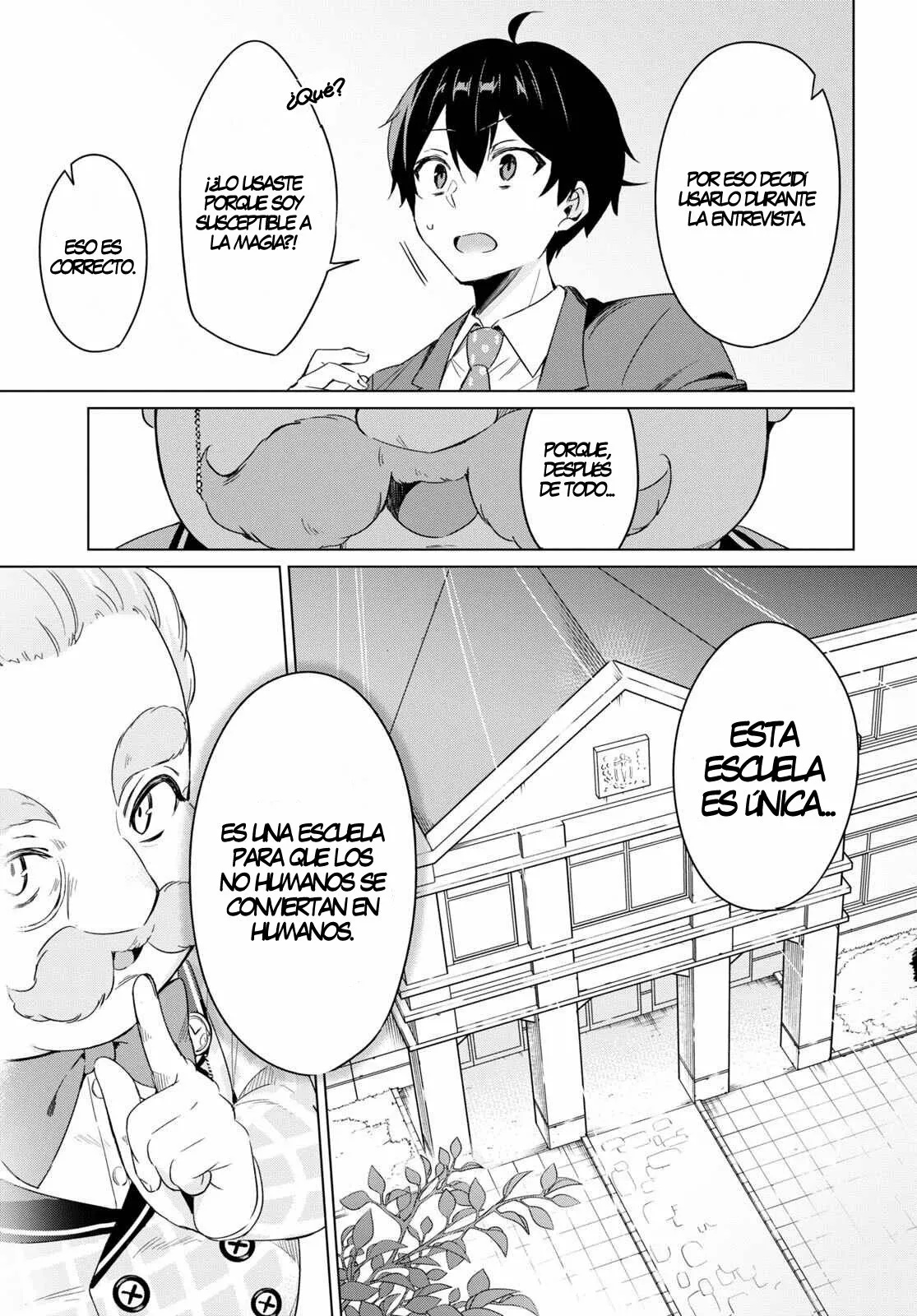 Jingai Kyoushitsu no Ningen Kirai Kyoushi ~Hitoma-sensei, Watashi-tachi ni Ningen wo Oshiete kuremasu ka….?~ Capítulo 1 - Page 20