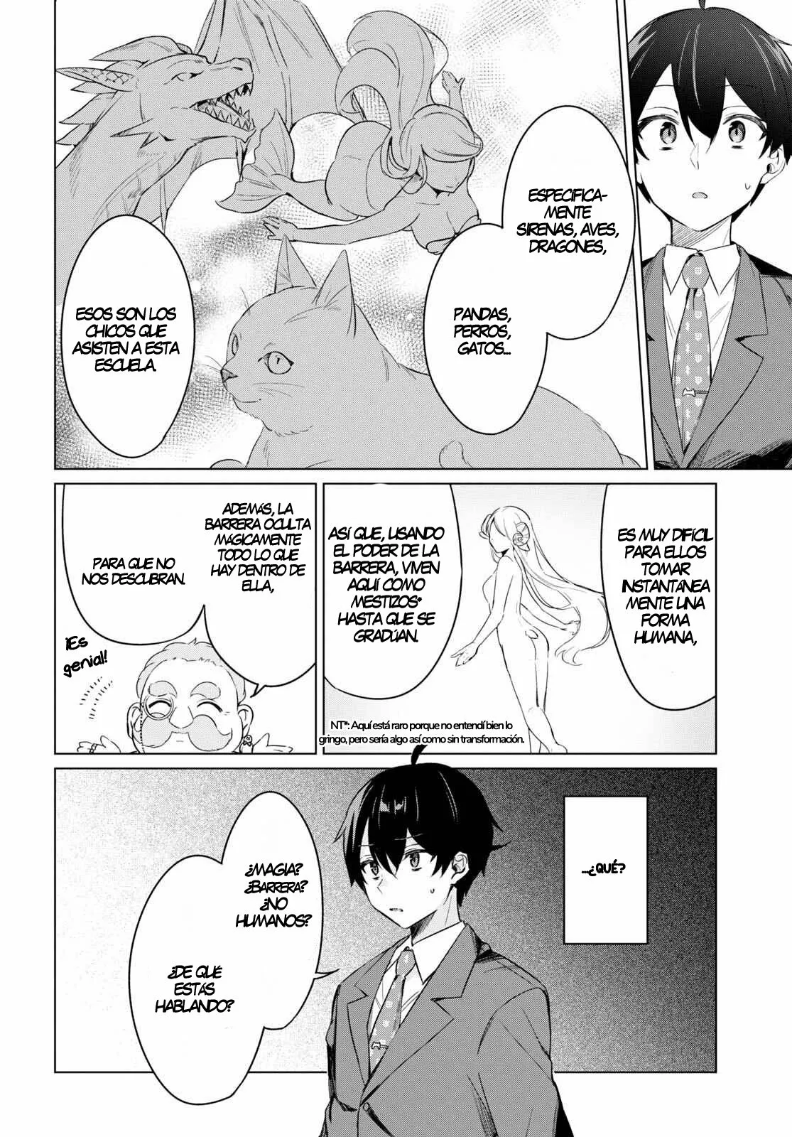 Jingai Kyoushitsu no Ningen Kirai Kyoushi ~Hitoma-sensei, Watashi-tachi ni Ningen wo Oshiete kuremasu ka….?~ Capítulo 1 - Page 21