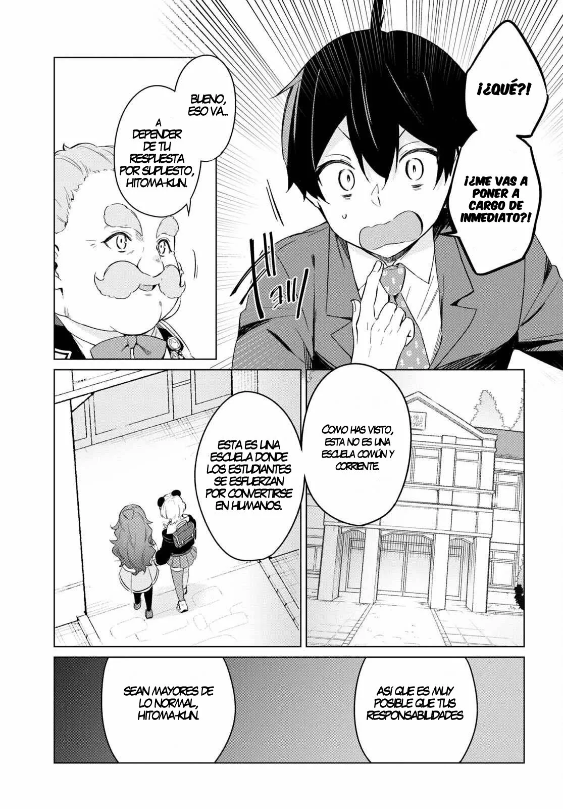 Jingai Kyoushitsu no Ningen Kirai Kyoushi ~Hitoma-sensei, Watashi-tachi ni Ningen wo Oshiete kuremasu ka….?~ Capítulo 1 - Page 26
