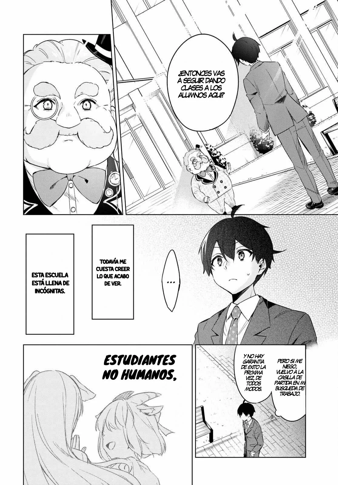 Jingai Kyoushitsu no Ningen Kirai Kyoushi ~Hitoma-sensei, Watashi-tachi ni Ningen wo Oshiete kuremasu ka….?~ Capítulo 1 - Page 27