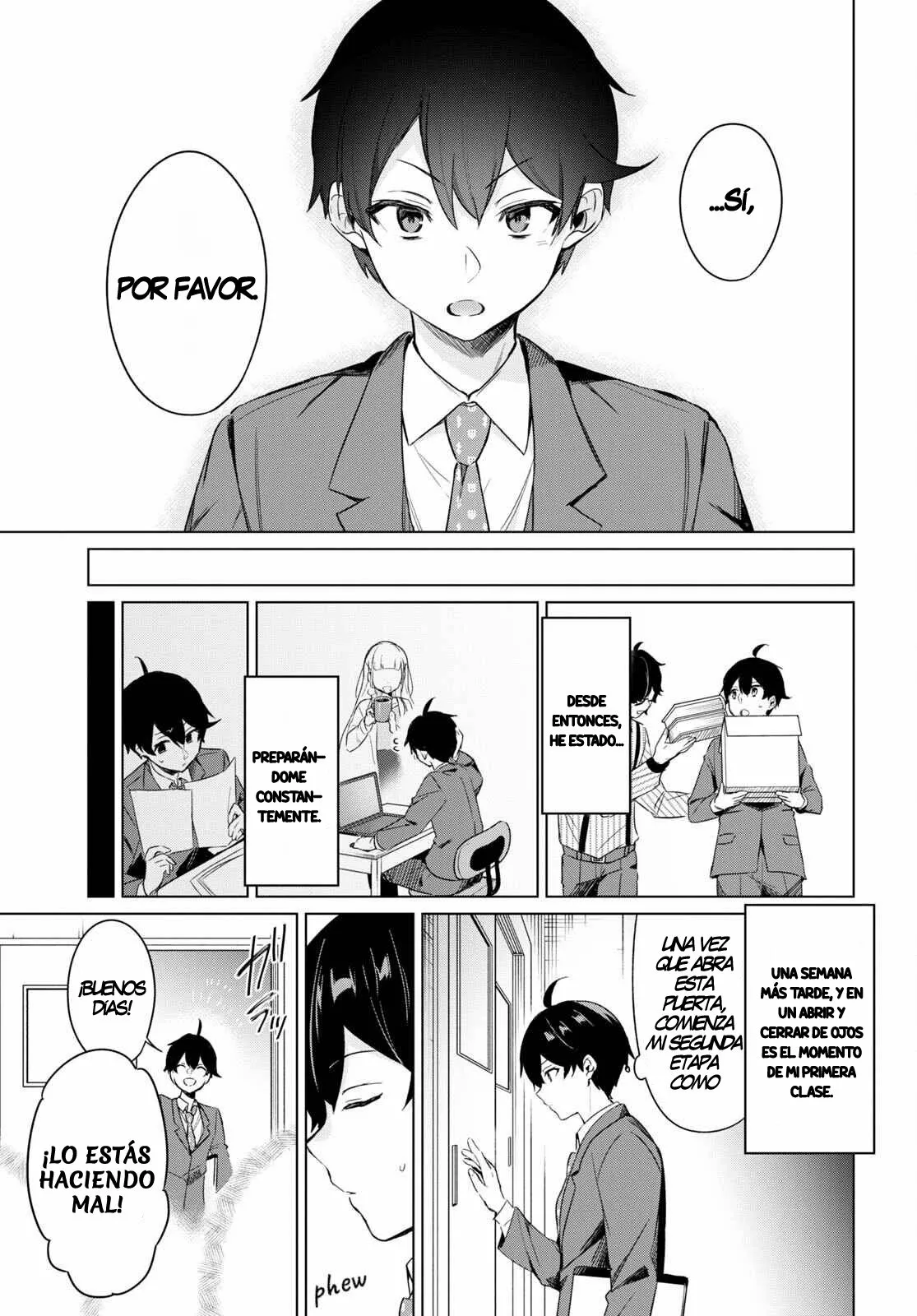 Jingai Kyoushitsu no Ningen Kirai Kyoushi ~Hitoma-sensei, Watashi-tachi ni Ningen wo Oshiete kuremasu ka….?~ Capítulo 1 - Page 28