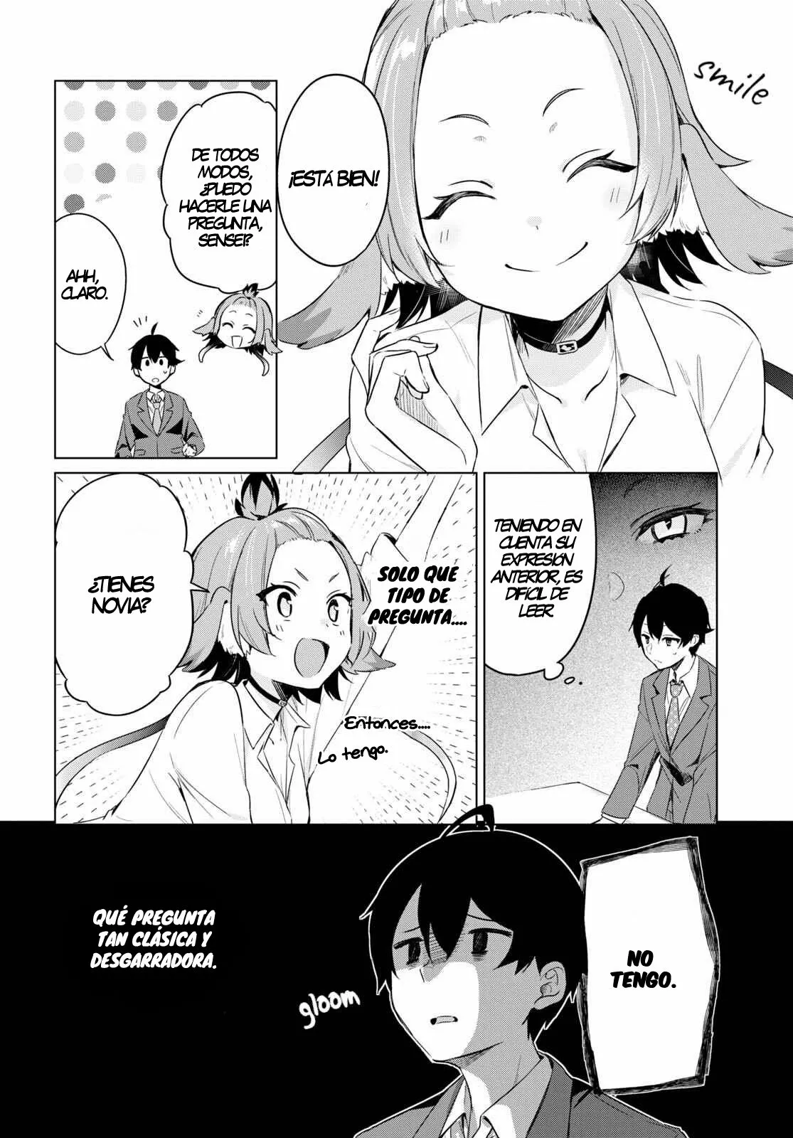 Jingai Kyoushitsu no Ningen Kirai Kyoushi ~Hitoma-sensei, Watashi-tachi ni Ningen wo Oshiete kuremasu ka….?~ Capítulo 1 - Page 38