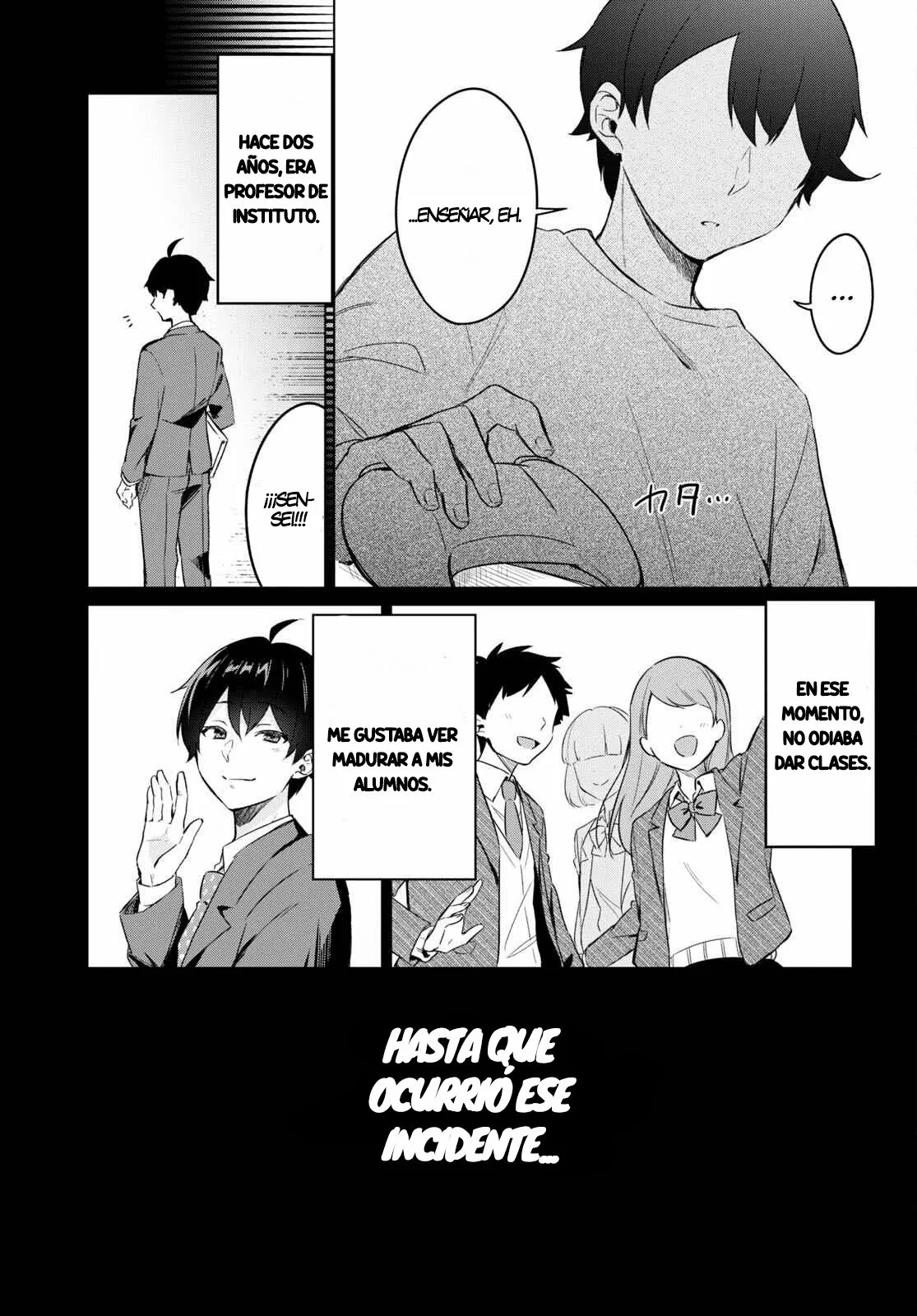 Jingai Kyoushitsu no Ningen Kirai Kyoushi ~Hitoma-sensei, Watashi-tachi ni Ningen wo Oshiete kuremasu ka….?~ Capítulo 1 - Page 6