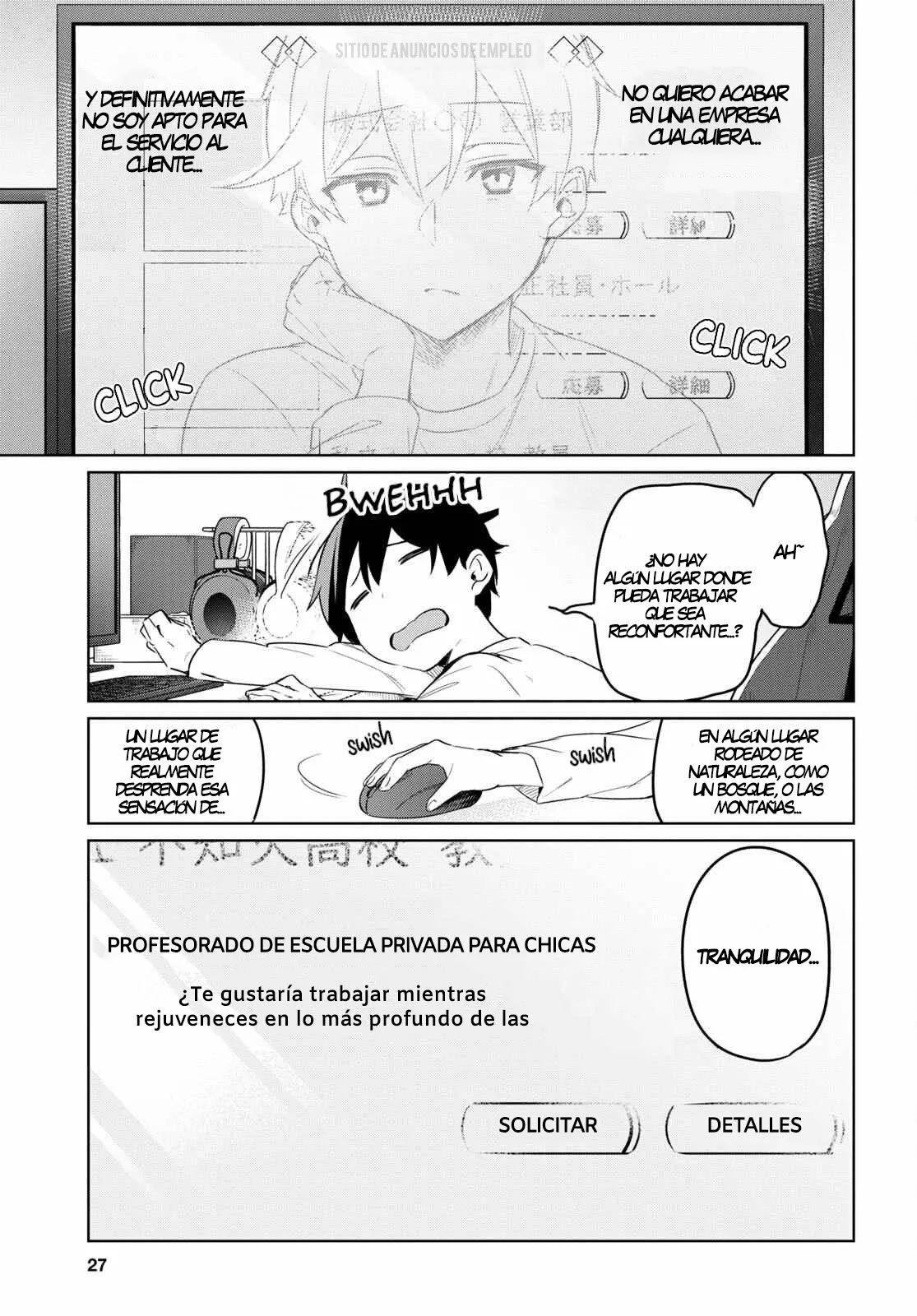 Jingai Kyoushitsu no Ningen Kirai Kyoushi ~Hitoma-sensei, Watashi-tachi ni Ningen wo Oshiete kuremasu ka….?~ Capítulo 1 - Page 8