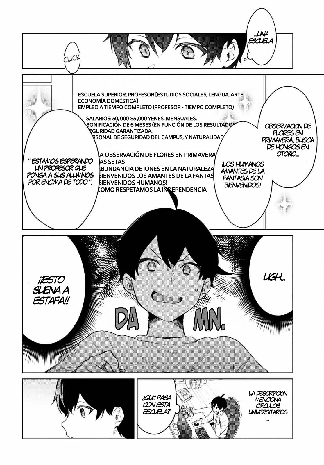 Jingai Kyoushitsu no Ningen Kirai Kyoushi ~Hitoma-sensei, Watashi-tachi ni Ningen wo Oshiete kuremasu ka….?~ Capítulo 1 - Page 9