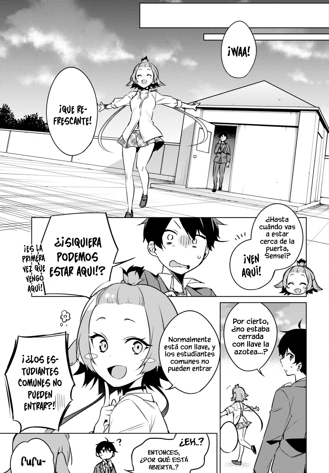 Jingai Kyoushitsu no Ningen Kirai Kyoushi ~Hitoma-sensei, Watashi-tachi ni Ningen wo Oshiete kuremasu ka….?~ Capítulo 10 - Page 13