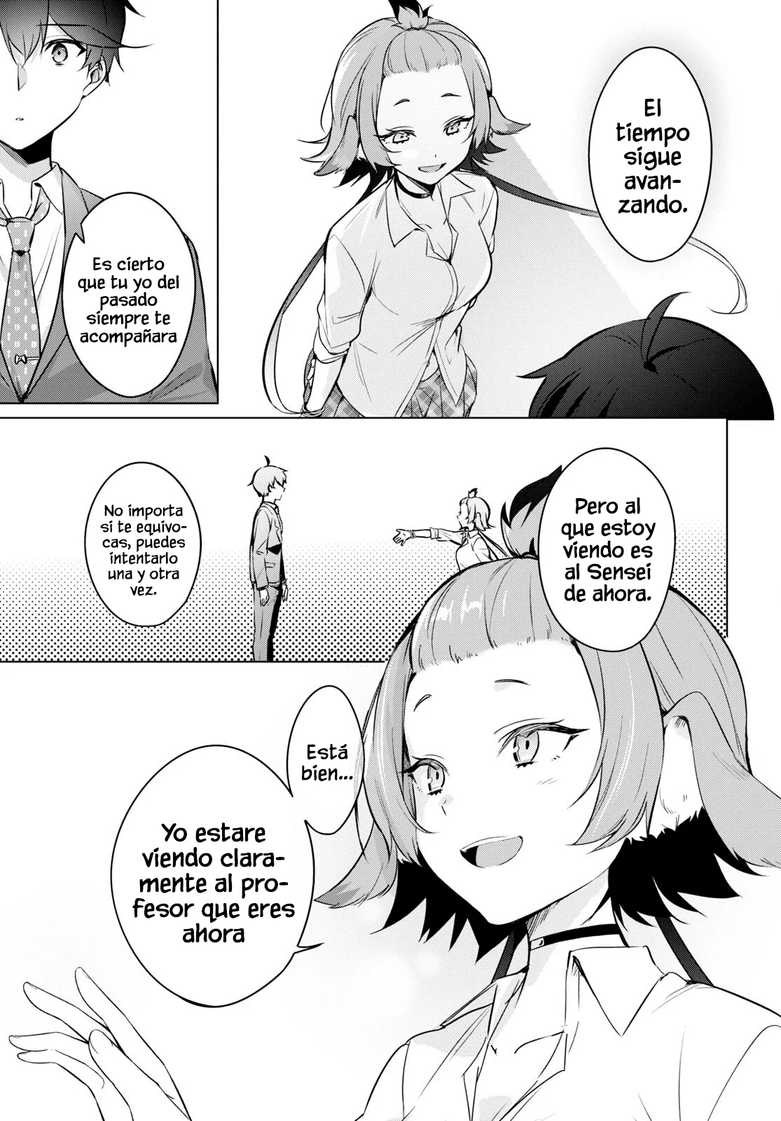 Jingai Kyoushitsu no Ningen Kirai Kyoushi ~Hitoma-sensei, Watashi-tachi ni Ningen wo Oshiete kuremasu ka….?~ Capítulo 10 - Page 9