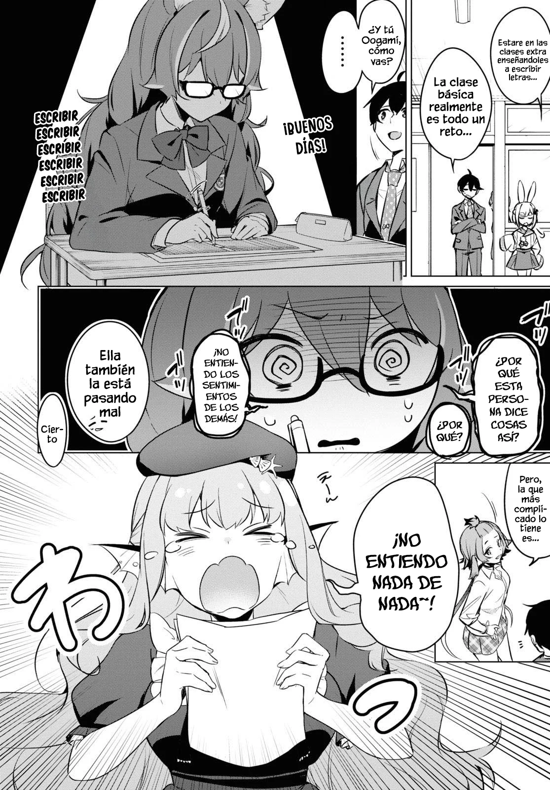 Jingai Kyoushitsu no Ningen Kirai Kyoushi ~Hitoma-sensei, Watashi-tachi ni Ningen wo Oshiete kuremasu ka….?~ Capítulo 11 - Page 10