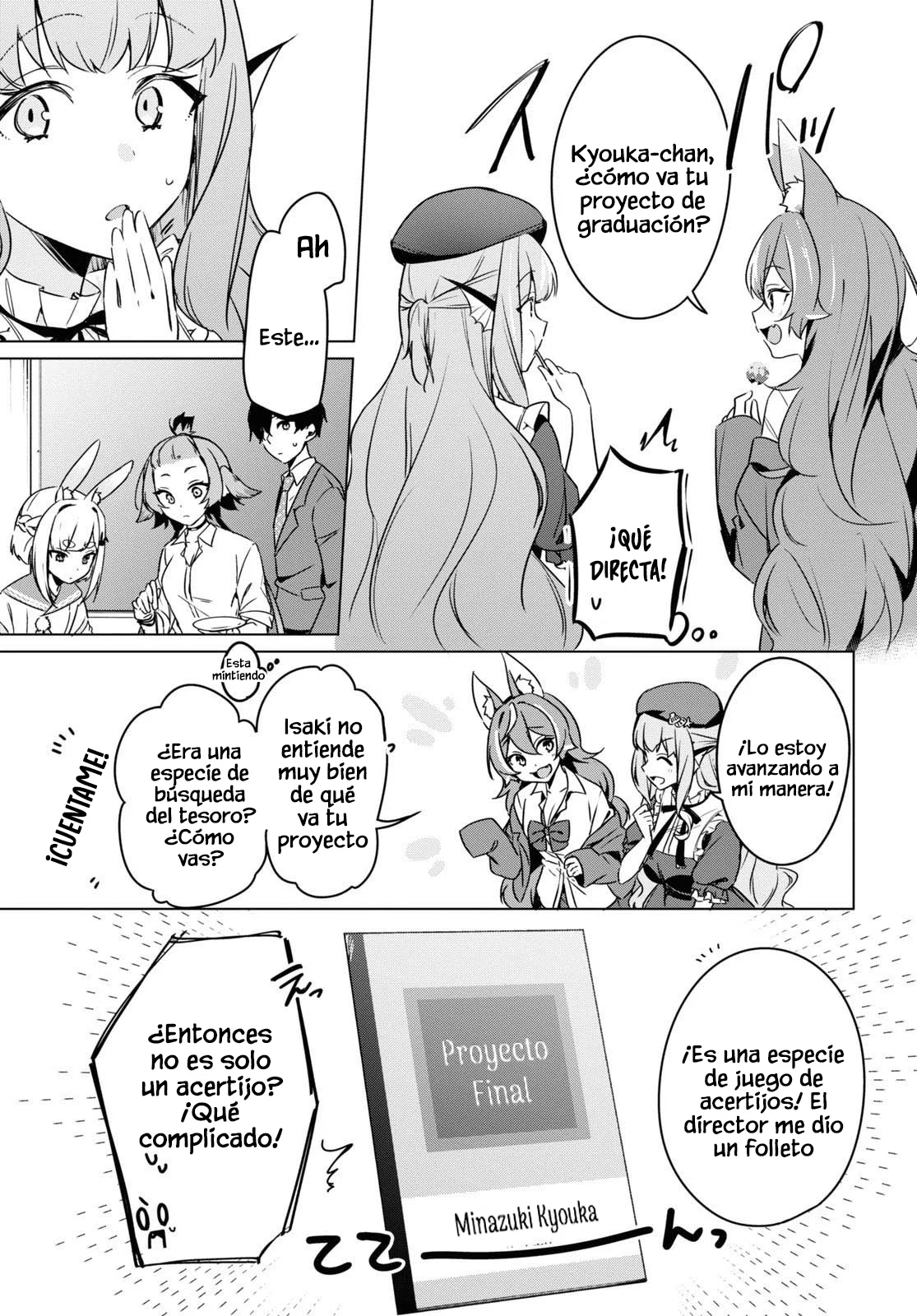 Jingai Kyoushitsu no Ningen Kirai Kyoushi ~Hitoma-sensei, Watashi-tachi ni Ningen wo Oshiete kuremasu ka….?~ Capítulo 11 - Page 21