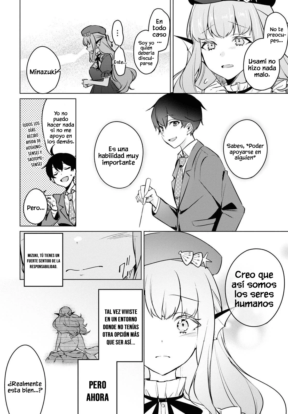Jingai Kyoushitsu no Ningen Kirai Kyoushi ~Hitoma-sensei, Watashi-tachi ni Ningen wo Oshiete kuremasu ka….?~ Capítulo 11 - Page 26