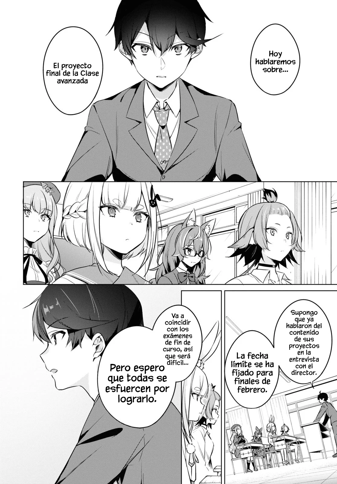 Jingai Kyoushitsu no Ningen Kirai Kyoushi ~Hitoma-sensei, Watashi-tachi ni Ningen wo Oshiete kuremasu ka….?~ Capítulo 11 - Page 6