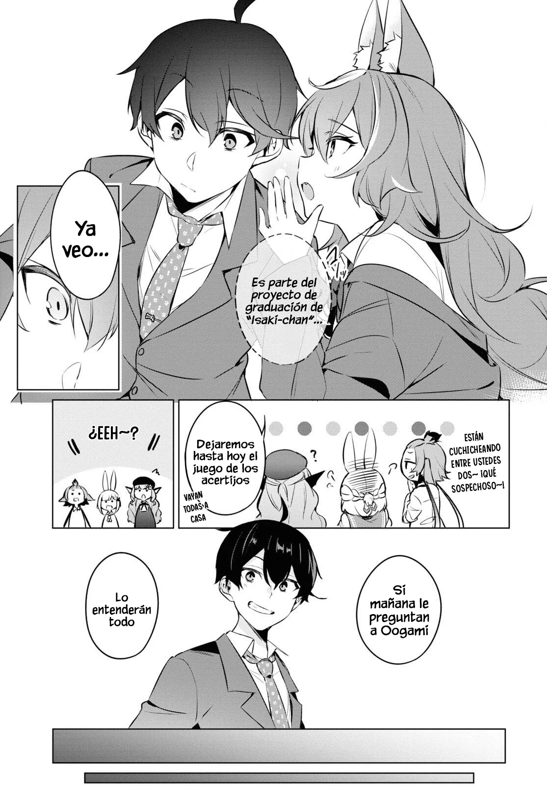 Jingai Kyoushitsu no Ningen Kirai Kyoushi ~Hitoma-sensei, Watashi-tachi ni Ningen wo Oshiete kuremasu ka….?~ Capítulo 12 - Page 9