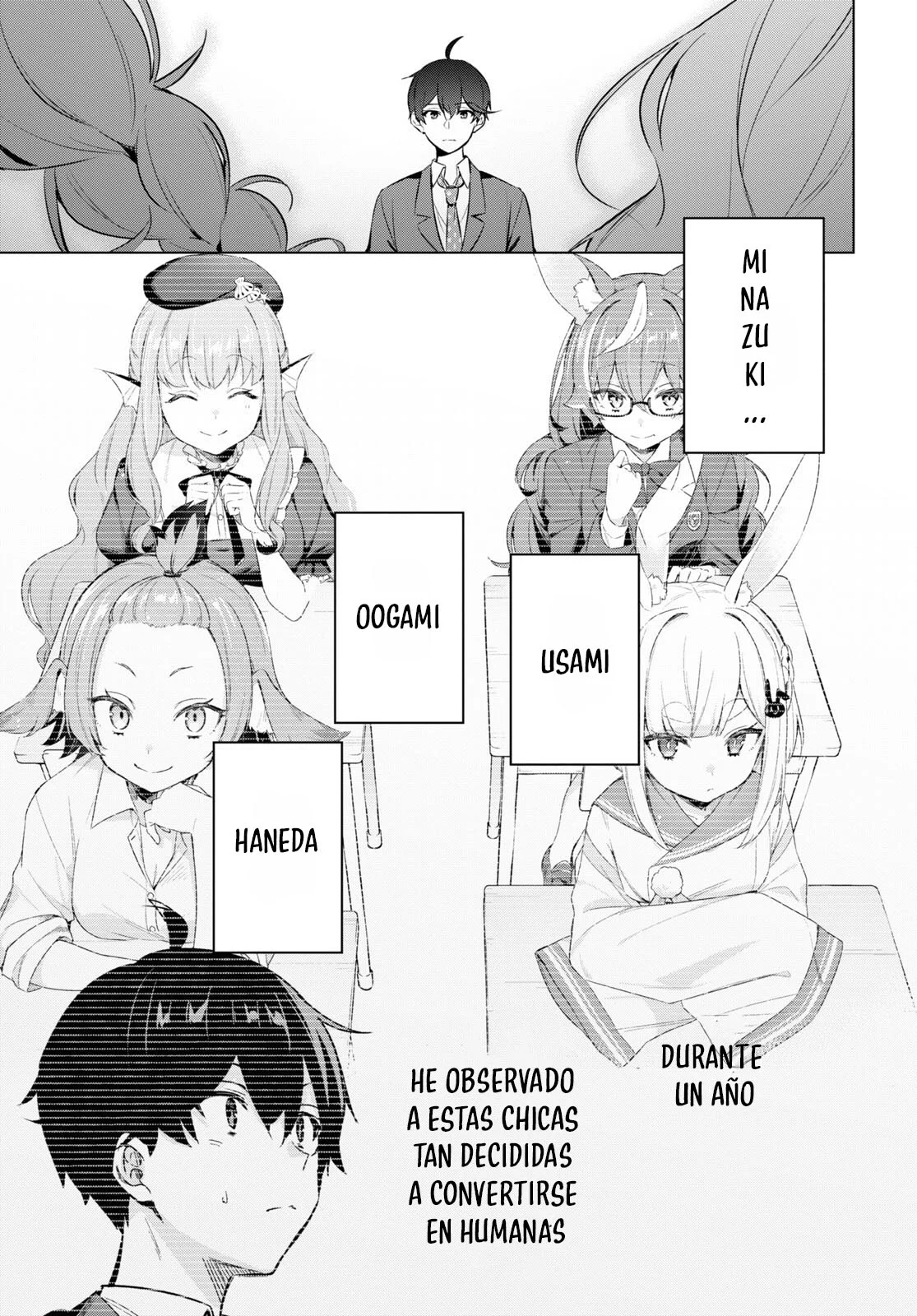 Jingai Kyoushitsu no Ningen Kirai Kyoushi ~Hitoma-sensei, Watashi-tachi ni Ningen wo Oshiete kuremasu ka….?~ Capítulo 13 - Page 5