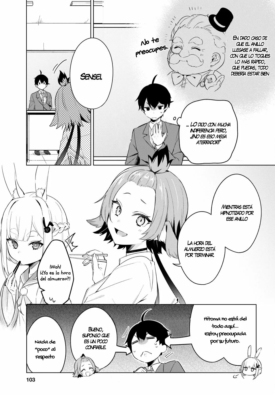 Jingai Kyoushitsu no Ningen Kirai Kyoushi ~Hitoma-sensei, Watashi-tachi ni Ningen wo Oshiete kuremasu ka….?~ Capítulo 2 - Page 14