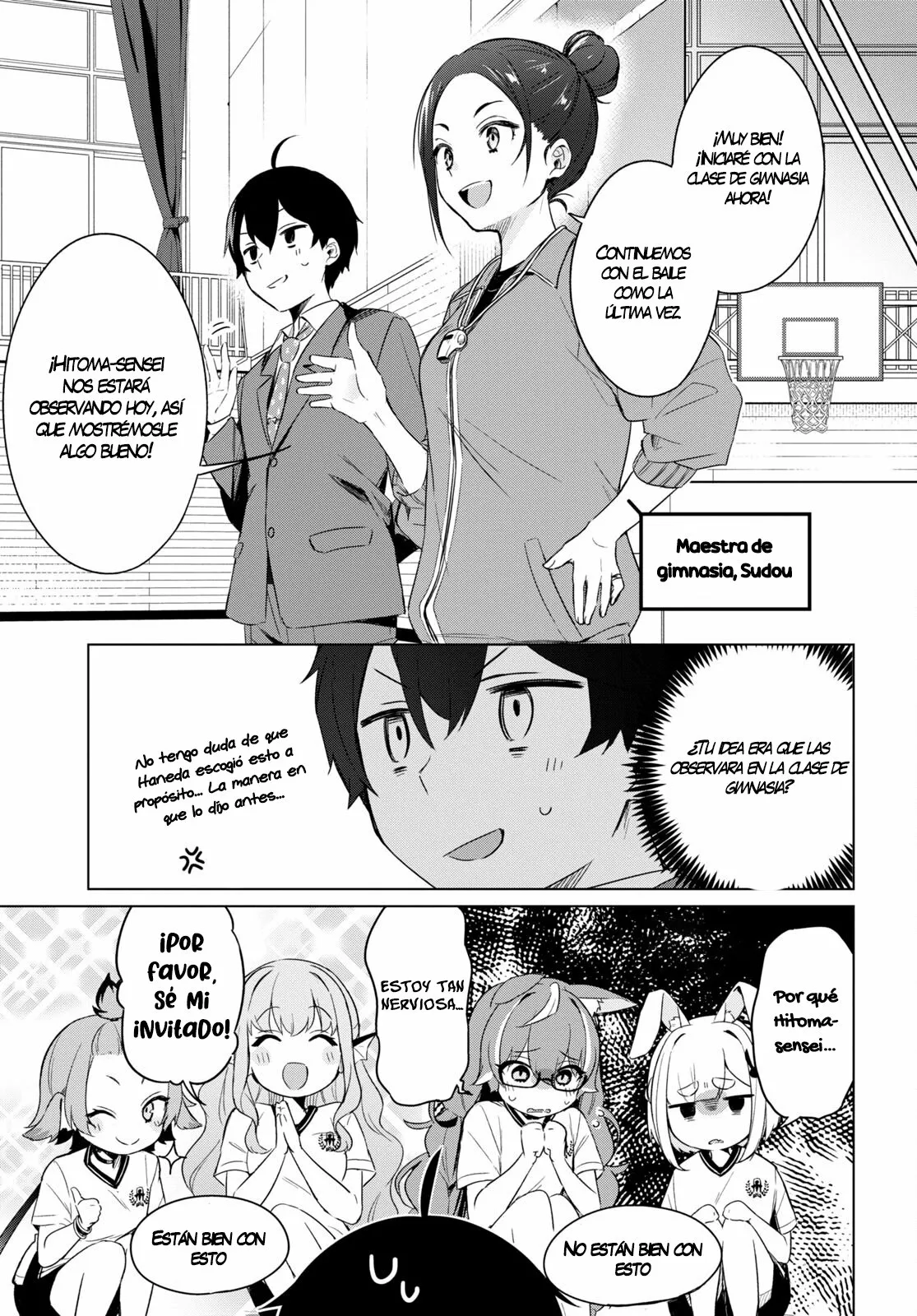 Jingai Kyoushitsu no Ningen Kirai Kyoushi ~Hitoma-sensei, Watashi-tachi ni Ningen wo Oshiete kuremasu ka….?~ Capítulo 2 - Page 18