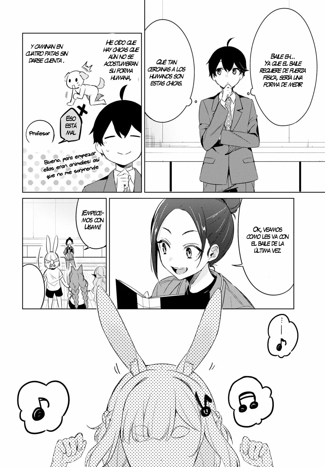 Jingai Kyoushitsu no Ningen Kirai Kyoushi ~Hitoma-sensei, Watashi-tachi ni Ningen wo Oshiete kuremasu ka….?~ Capítulo 2 - Page 19